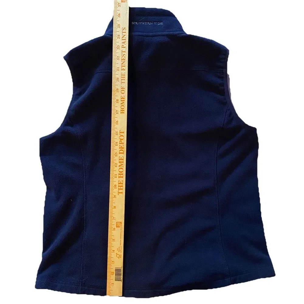 SOUTHERN TIDE‎ Boys Hucksley Vest True NAVY Blue Size Large L 12 14 GUC UNIFORM